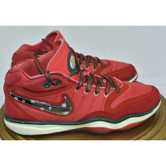 Nike Air Zoom G.T. Hustle 2 Christmas Men\'s Size 9 Track Red/Silver DJ9405 601 main image 10